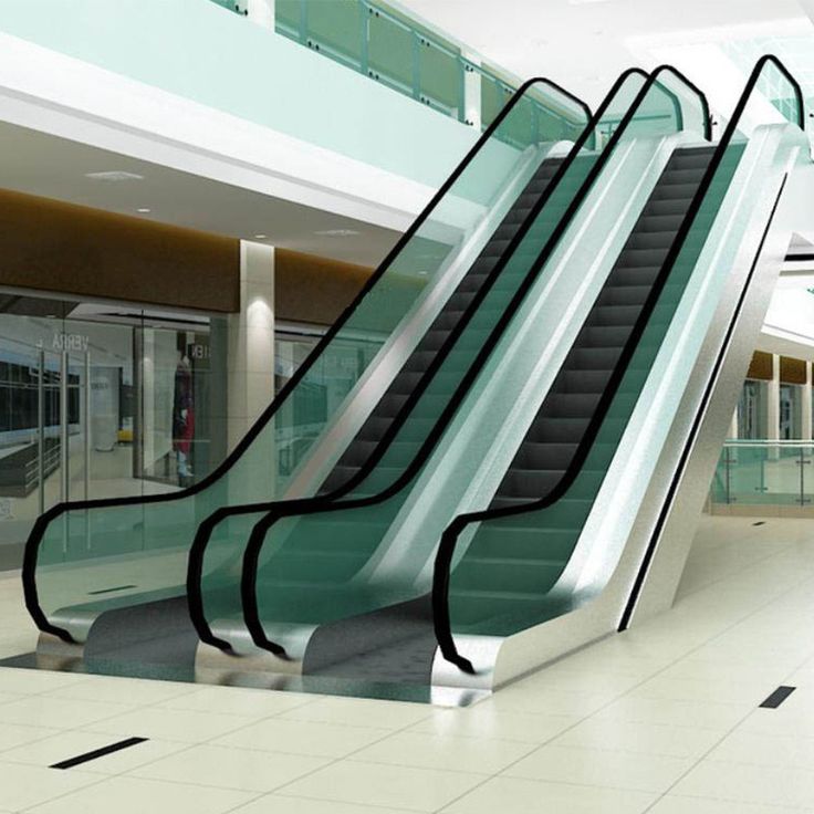 Outdoor escalators